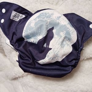 Ai2 cloth diaper fluffy penguin